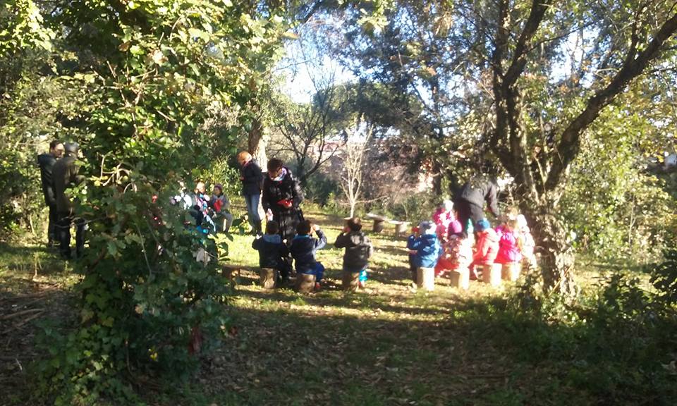 La Voce del Lazio - Roma - La materna Alfieri a Villa Carpegna per il progetto “La scuola nel bosco”